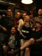 Red Rocket tattoo party group shot
